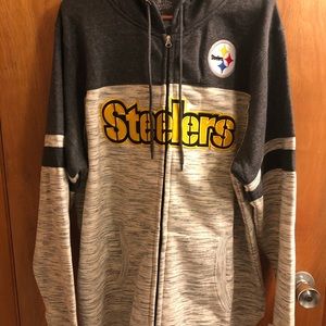 Pittsburgh Steelers Full-Zip Hoodie - Women’s Plus